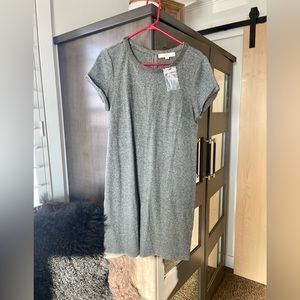 NWT LOFT GRAY DRESS